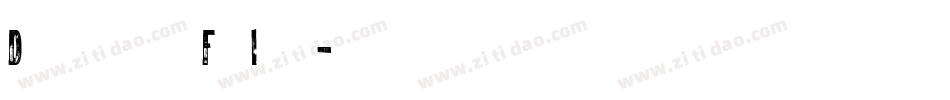 Do not eat this Fat Italic字体转换